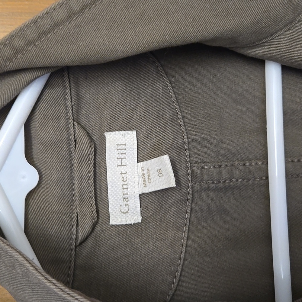 Garnet Hill Organic Cotton Cargo Jacket - Picture 8 of 11